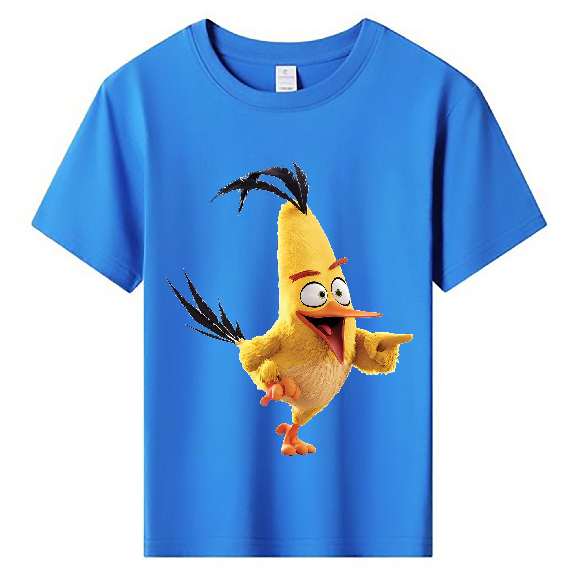 （画像用） Angry Birds アングリーバード 綿100％キッズTシャツ（フロントプリント）
